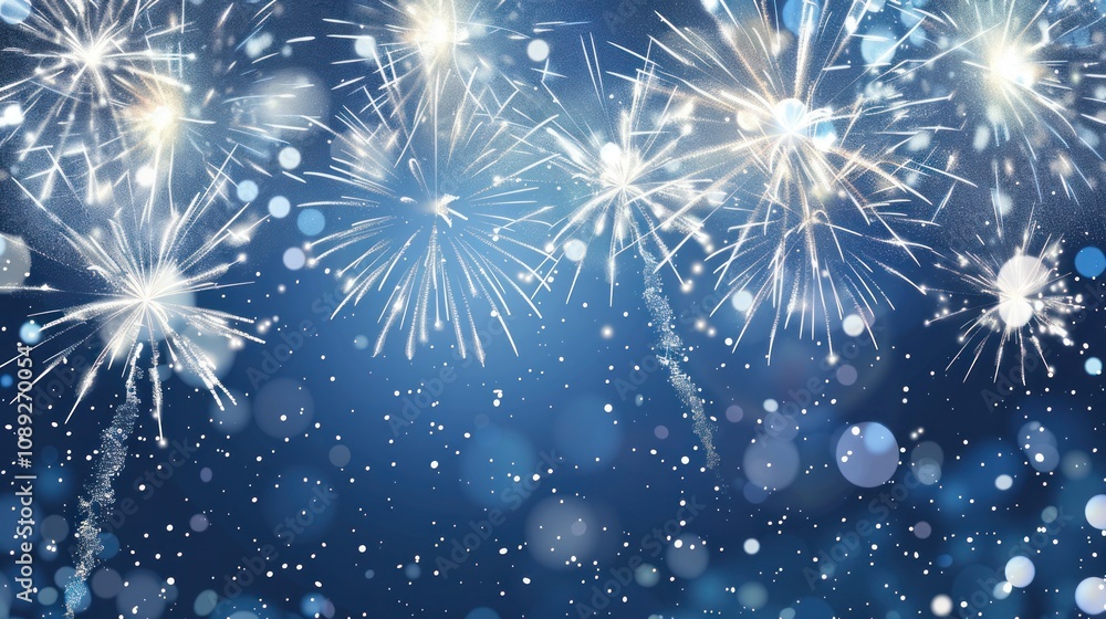 Sparkling Fireworks Celebration Sparkling Fireworks Celebration