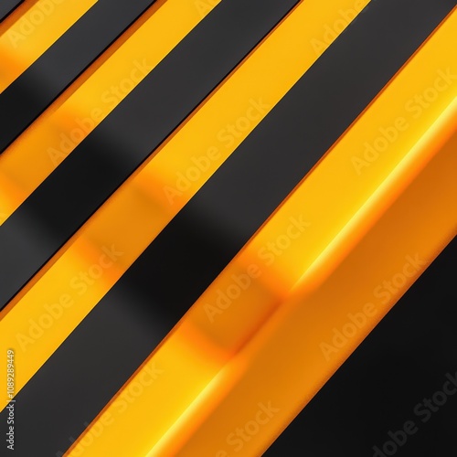 Free Download abstract pattern with bold black and yellow stripes - GFXLoad
