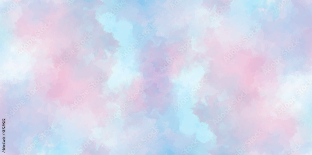 Pastel blue and white watercolor background, Old looking paper background, Digital art painting vintage background, Vector illustration. Pastel blue and white watercolor background, Old looking paper background, Digital art painting vintage background, Vector illustration.