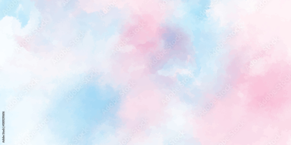 Pastel blue and white watercolor background, Old looking paper background, Digital art painting vintage background, Vector illustration. Pastel blue and white watercolor background, Old looking paper background, Digital art painting vintage background, Vector illustration.