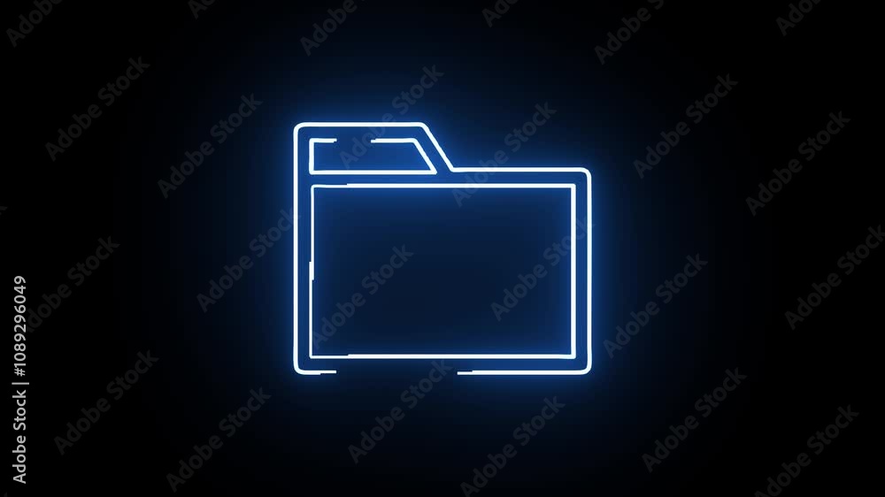 Glowing neon Commerce icon isolated on black background. Glowing neon Commerce icon isolated on black background.