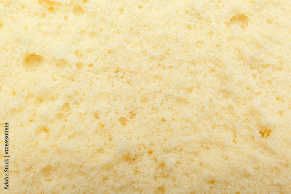 Tasty sponge cake as background, top view Tasty sponge cake as background, top view