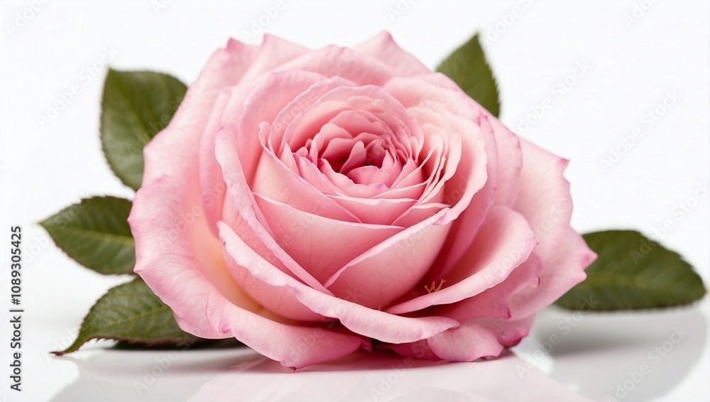 pink rose isolated on white pink rose isolated on white