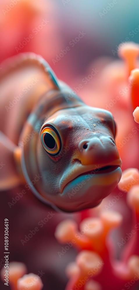 Fototapeta premium Vibrant Fish for Artistic Projects