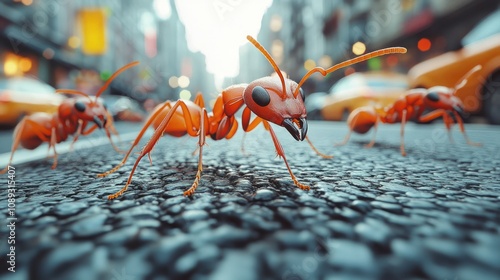 Ants in the City photo