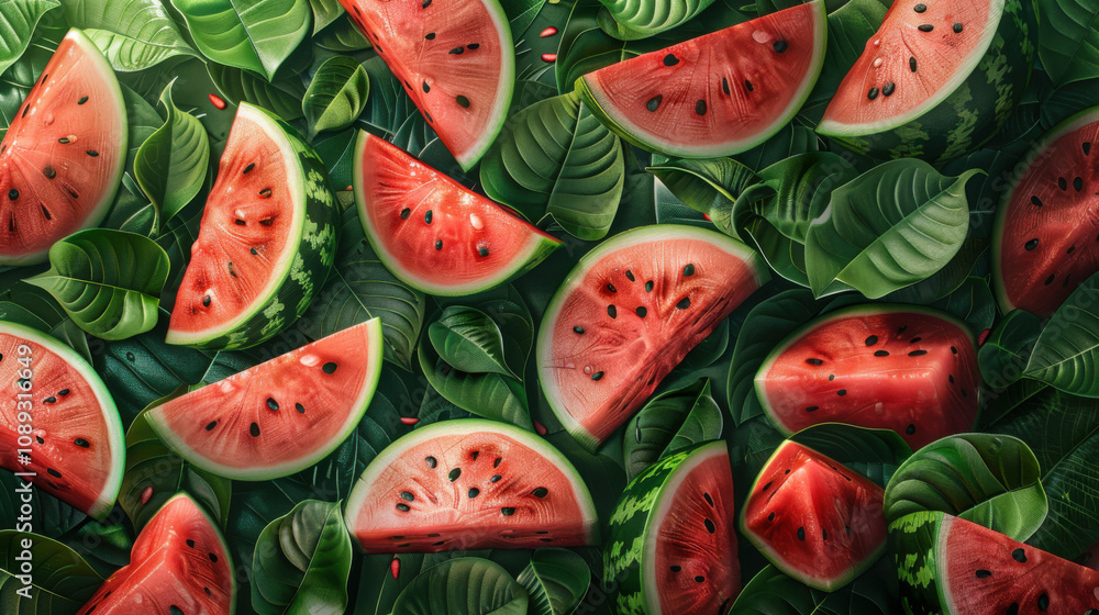 watermelon fruits background watermelon fruits background