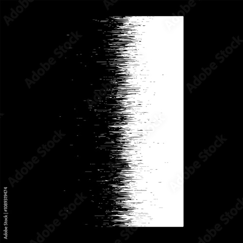 speed I alphabet faded isolated on dark background