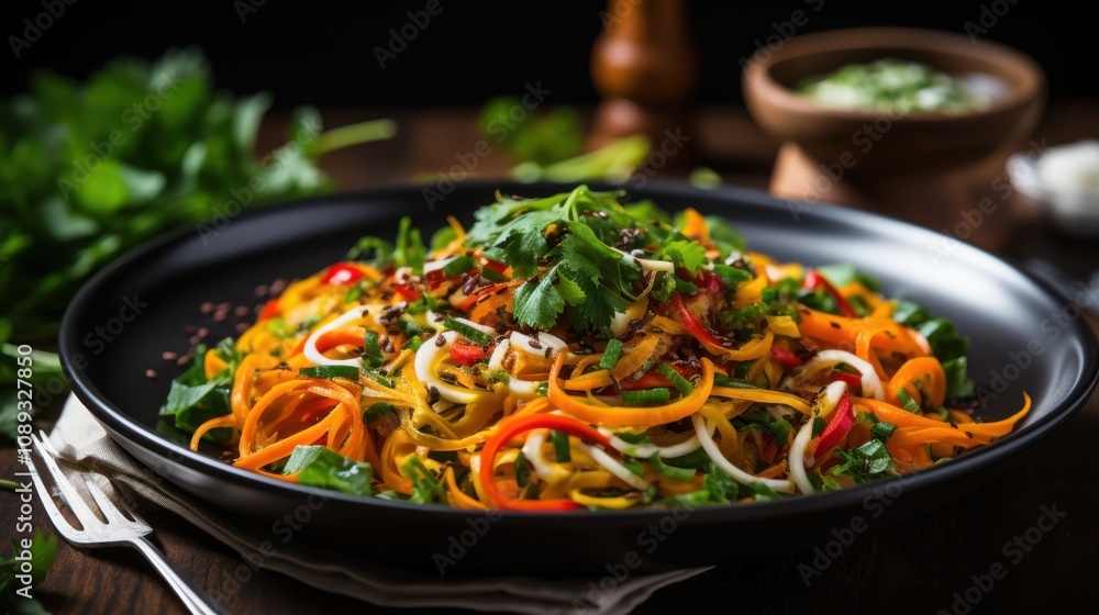 Carrot and Red Onion Salad with Parsley Carrot and Red Onion Salad with Parsley