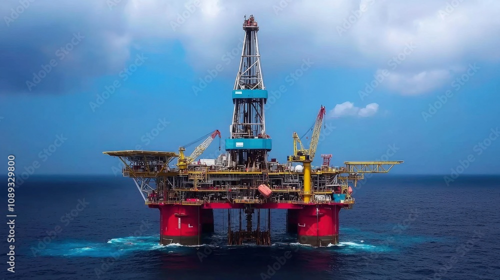Sustainable oil drilling operations at offshore rig platforms in open waters for energy future Sustainable oil drilling operations at offshore rig platforms in open waters for energy future