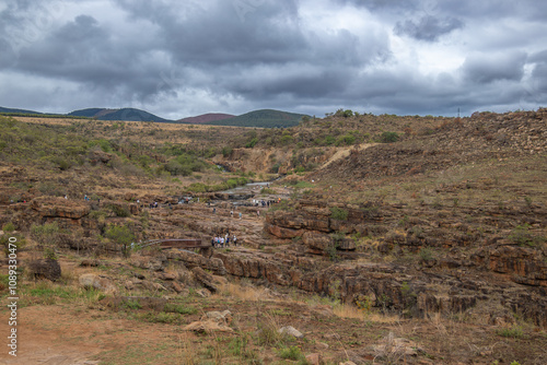 route panoramique, Mpumalanga, Afrique du Sud, Belle nature, attraction de voyage, paysage africain