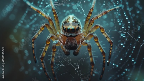 A Spider in Its Web