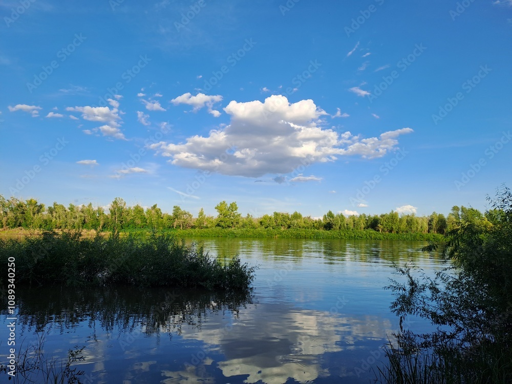 Obraz premium the lake and the lake