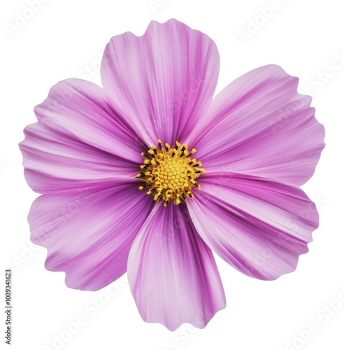 PNG Intricate pink flower with fine petals