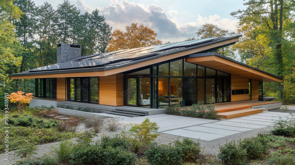 Modern Passive Solar House Design: Sustainable Architecture, Eco-Friendly Home, Energy Efficient, Contemporary Modern Passive Solar House Design: Sustainable Architecture, Eco-Friendly Home, Energy Efficient, Contemporary