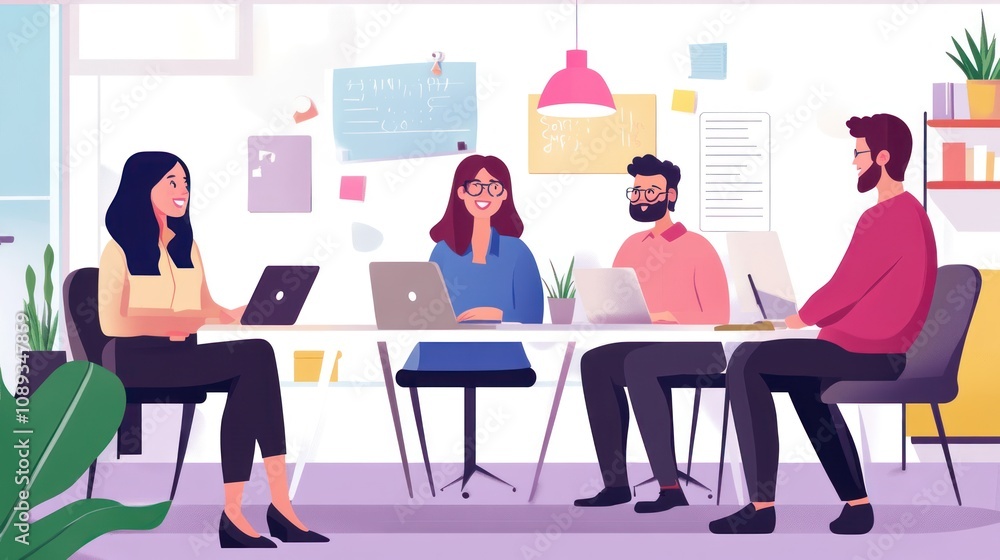 Teamwork Makes the Dream Work: A Collaborative Office Setting Teamwork Makes the Dream Work: A Collaborative Office Setting