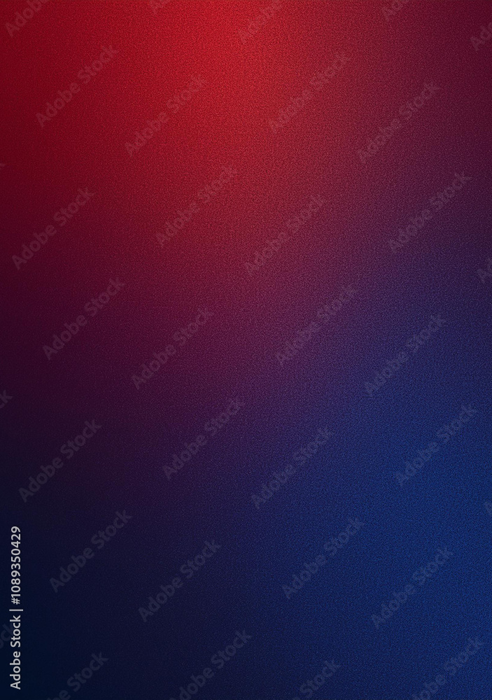 Grainy red blue gradient background glowing light noise texture effect header dark banner backdrop design, vertical background, copy space Grainy red blue gradient background glowing light noise texture effect header dark banner backdrop design, vertical background, copy space