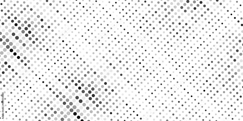 Abstract halftone background white and gray gradient texture geometric dot pattern banner design. Abstract halftone background white and gray gradient texture geometric dot pattern banner design.