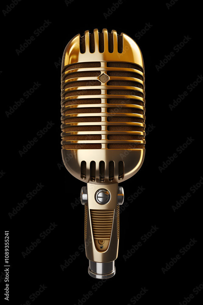 Fototapeta premium vintage microphone