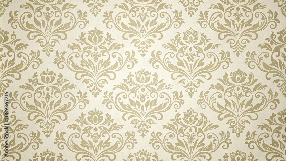 Damask seamless wallpaper background, elegant damask pattern, refined design, vintage aesthetic, ornate decorations Damask seamless wallpaper background, elegant damask pattern, refined design, vintage aesthetic, ornate decorations