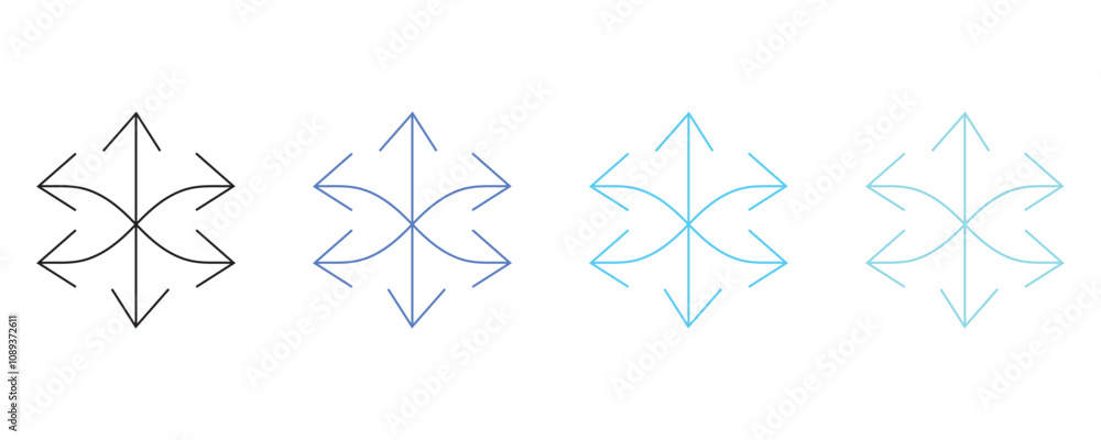 Versatile line icon vector set, versatile icons flat illustration isolated on white background. Versatile line icon vector set, versatile icons flat illustration isolated on white background.