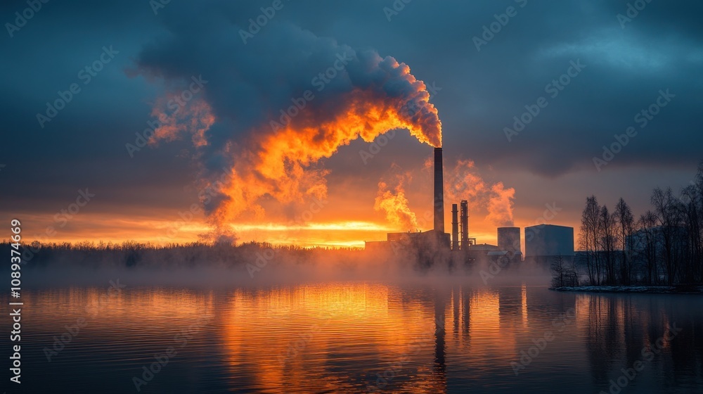 Industrial Sunset Industrial Sunset