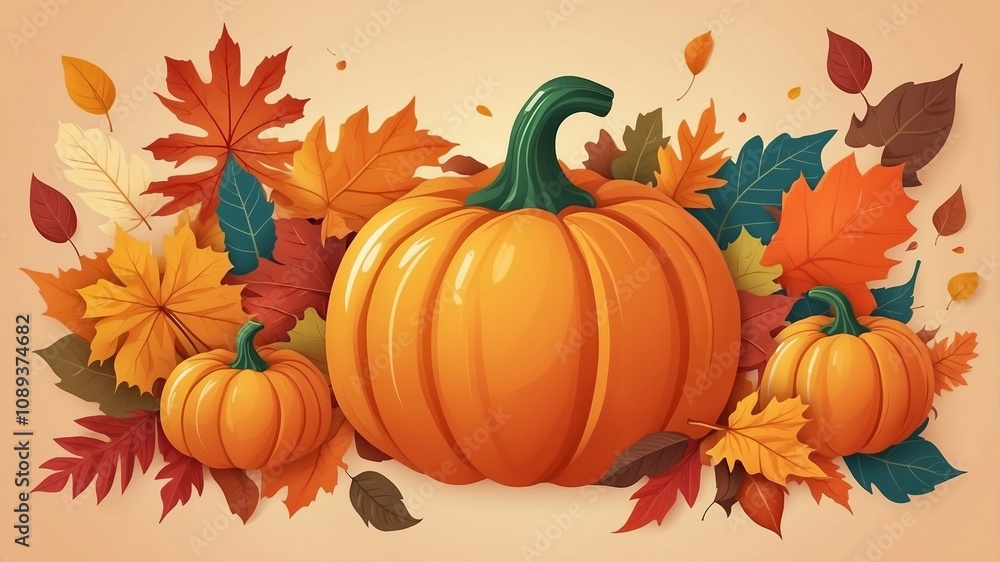 Happy Thanksgiving day banner Happy Thanksgiving day banner
