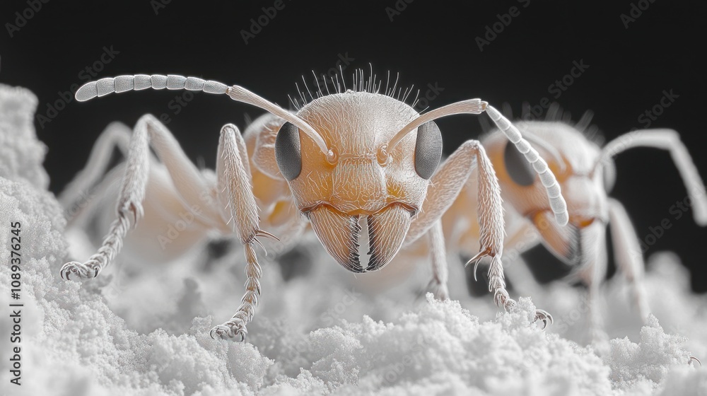 Fototapeta premium Ants in Macro