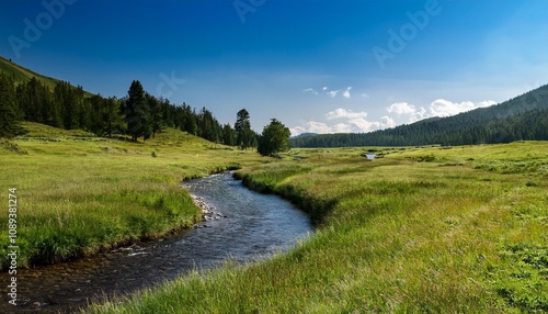 landscape with river