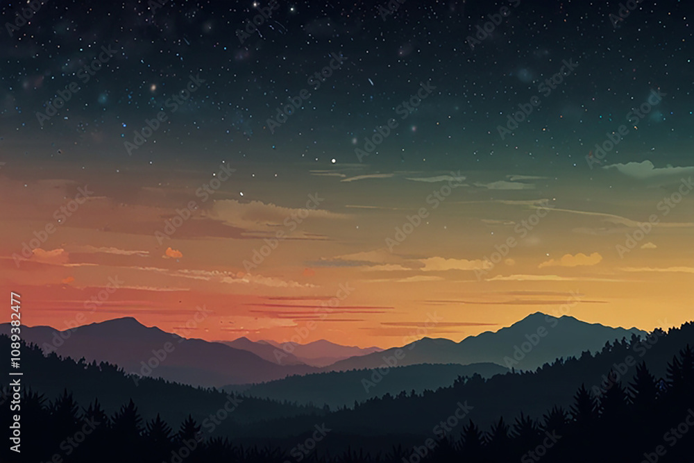 Obraz premium simple abstract brush stroke background