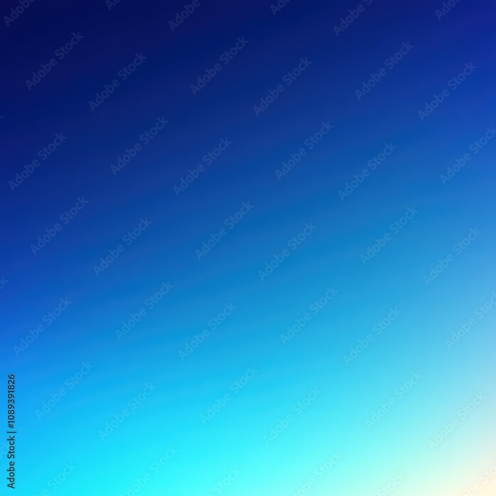 A Gradual Blue Sky Color Gradient Transition A Gradual Blue Sky Color Gradient Transition