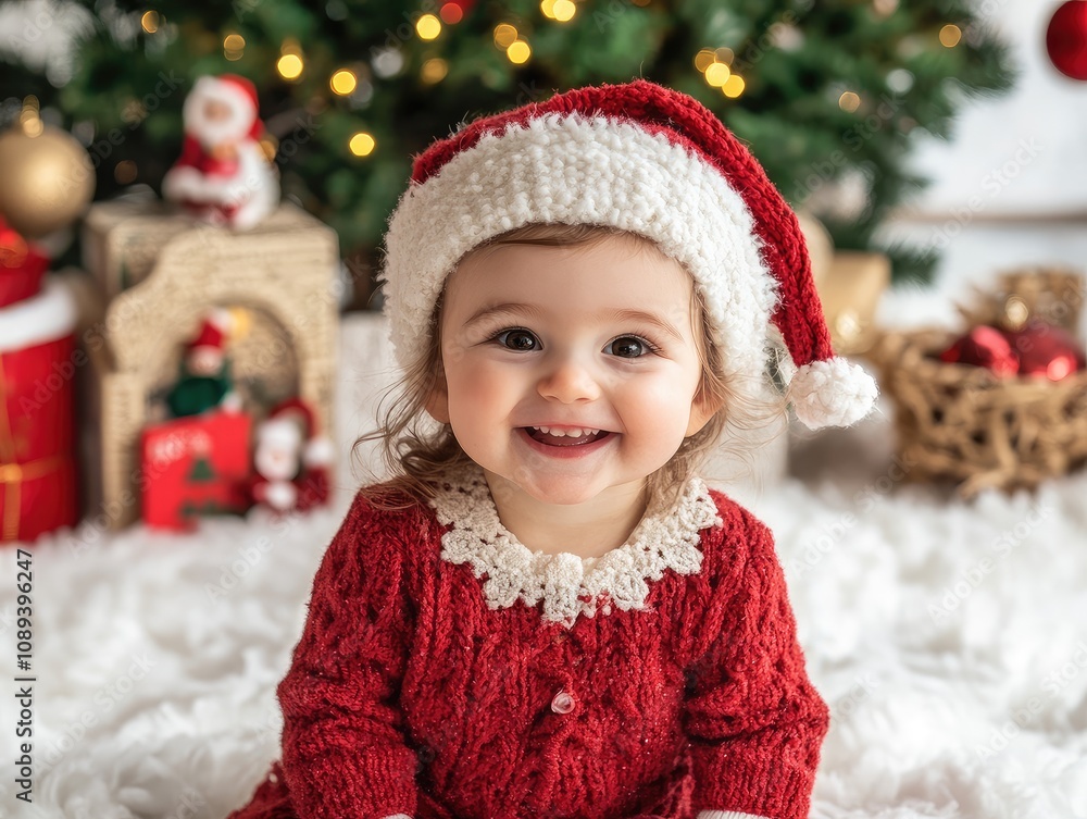 little girl with christmas tree little girl with christmas tree