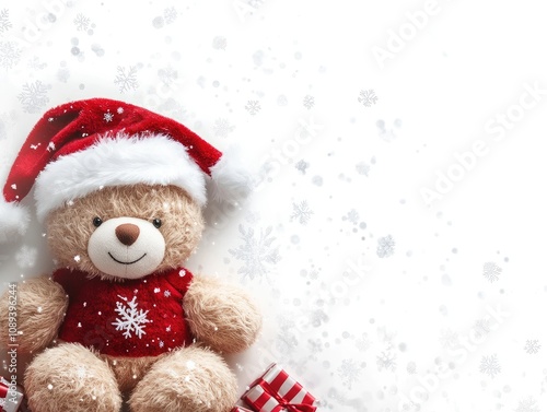 christmas teddy bear