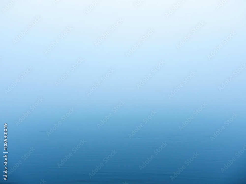 Light blue misty fog rolling in over a calm lake with a silky smooth surface and clear water, still water, peaceful lake scene Light blue misty fog rolling in over a calm lake with a silky smooth surface and clear water, still water, peaceful lake scene