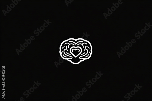 A minimalistic icon represe...