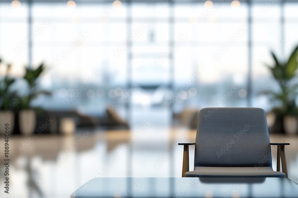 Luxurious Airport VIP Lounge with Comfortable Seating