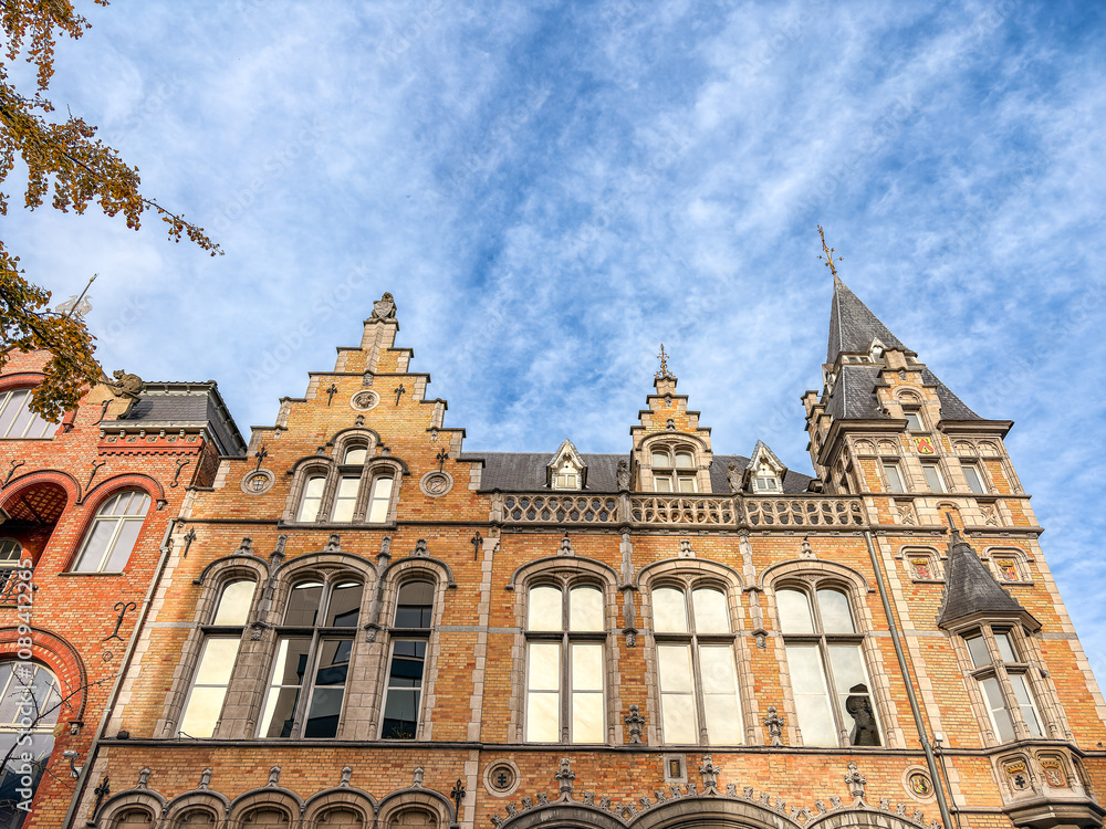 Fototapeta premium Exploring the Vibrant Streets of Roeselare, Belgium