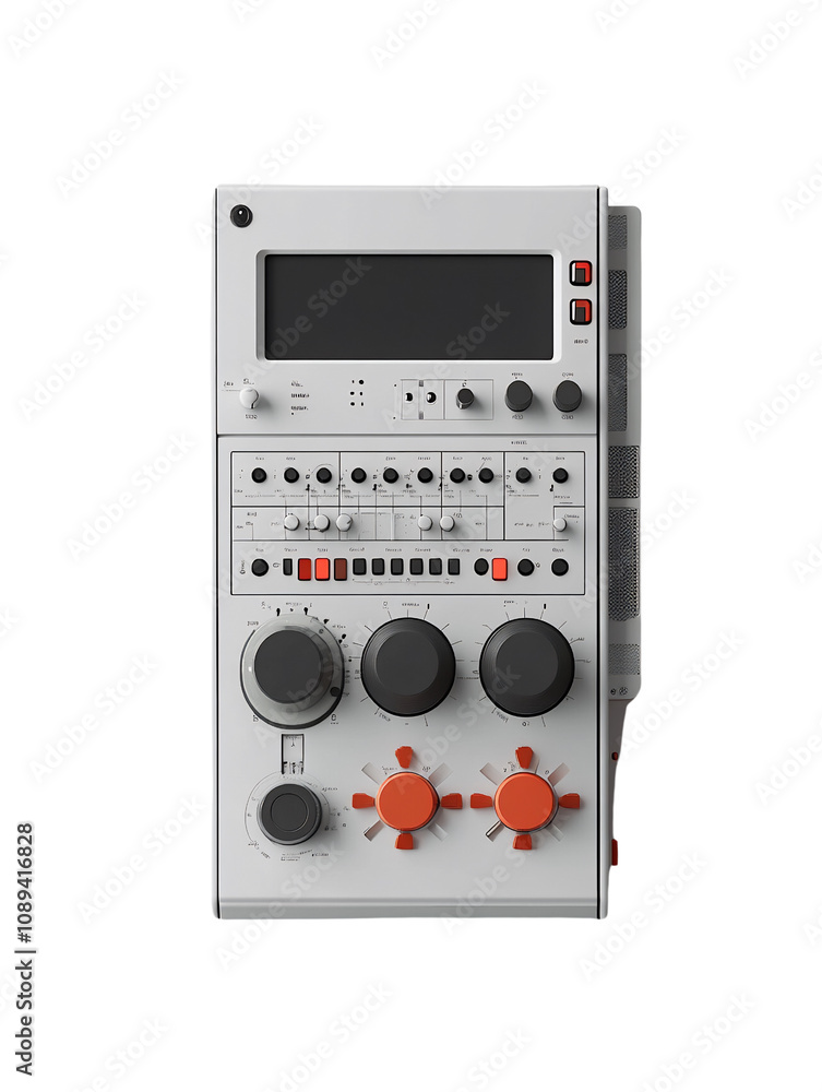 Fototapeta premium Futuristic OP-1 Chord Machine with Sleek Design