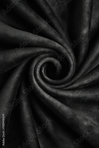 Black Suede Texture