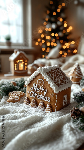 cozy winter-themed smartpho...