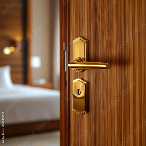 Door Handle Isolated