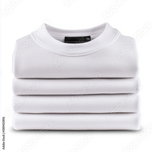 Folded T-Shirt Isolated