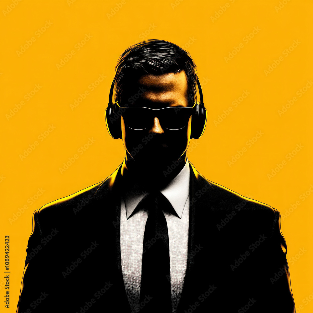 Fototapeta premium Listen Business Isolated