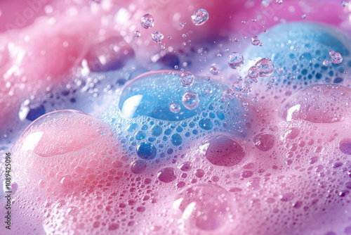 Soap Foam Background