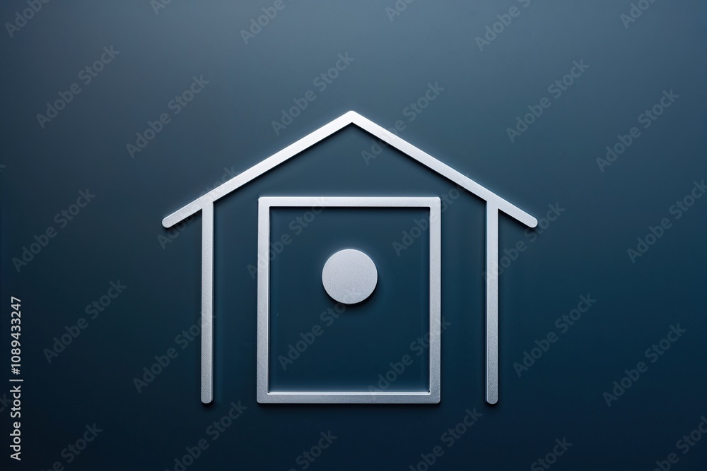 Silver Microfinance Icon on Dark Background Representing Micro-Lending and Financial Inclusion Silver Microfinance Icon on Dark Background Representing Micro-Lending and Financial Inclusion