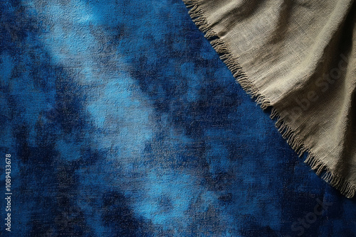 royal blue background