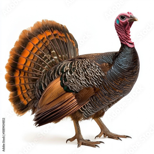 Wild Turkey Isolated