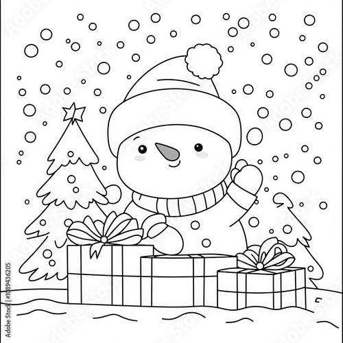 A holiday-themed scavenger ...