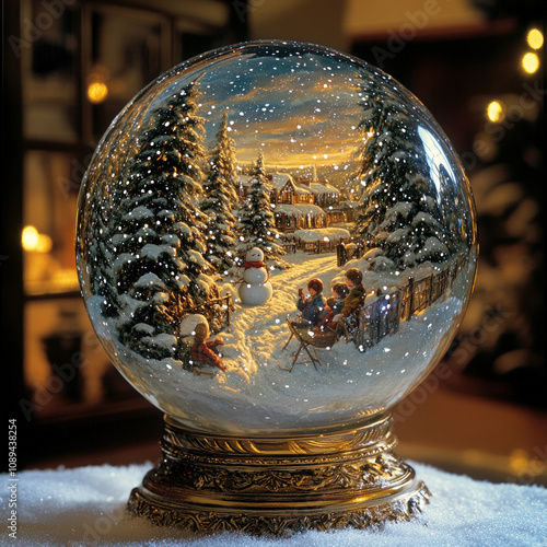 Detailed Transparent Globe ...