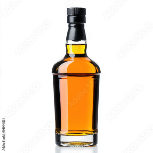 Whisky Bottle Isolated