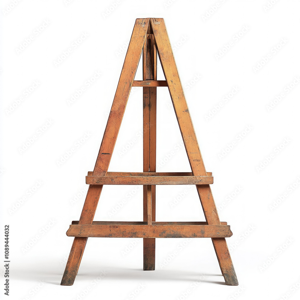 Artist Easel Isolated